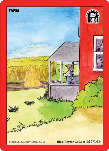 Farm (155/163), Nightfall: First Edition — MetaZoo card price