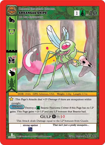 Arkansas Snipe (95/163), Nightfall: First Edition — MetaZoo card price