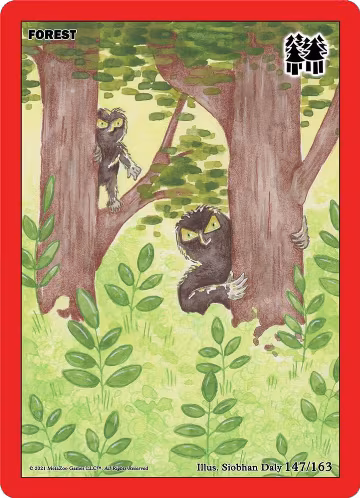Forest (147/163), Nightfall: First Edition — MetaZoo card price