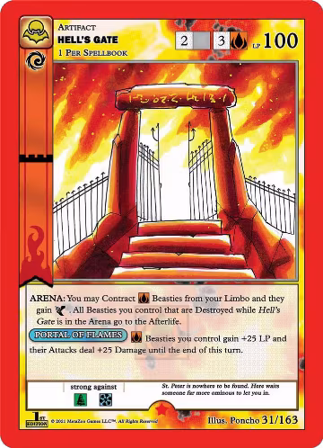 Hell's Gate (31/163) — card price