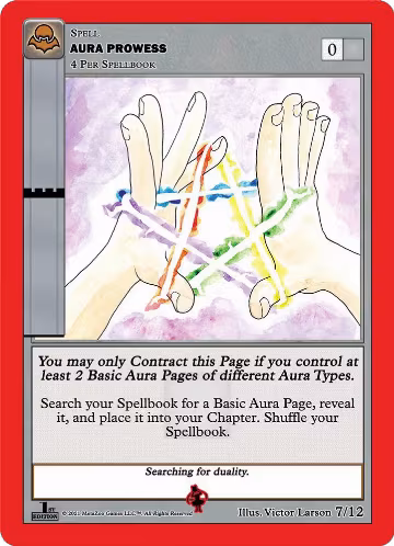 Aura Prowess (Headless Annie) (7/12), Nightfall: First Edition Release Event Deck — MetaZoo card price