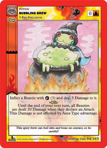 Bubbling Brew (94/163), Nightfall: First Edition — MetaZoo card price