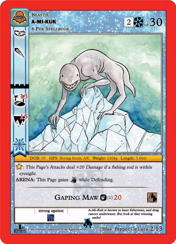 A-Mi-Kuk (2/13), Nightfall: First Edition Release Event Deck — MetaZoo card price