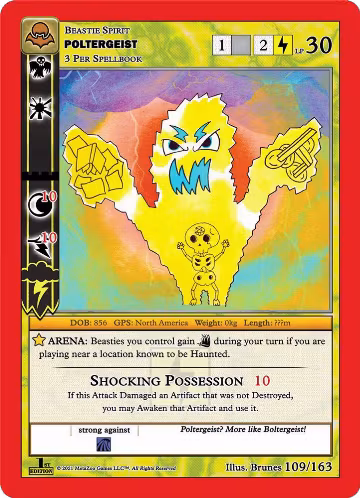 Poltergeist (109/163), Nightfall: First Edition — MetaZoo card price