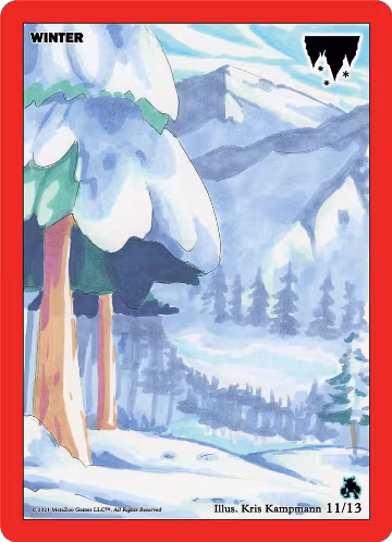 Winter (150/163), Nightfall: First Edition Release Event Deck — MetaZoo card price