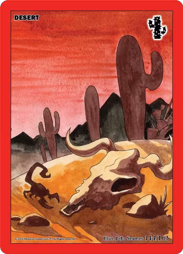 Desert (144/163), Nightfall: First Edition — MetaZoo card price