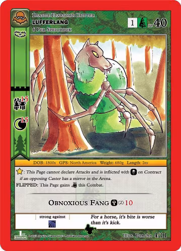 Lufferlang (4/11), Nightfall: First Edition Release Event Deck — MetaZoo card price