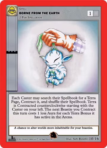 Borne From The Earth (10/16), Nightfall: First Edition Tribal Theme Decks — MetaZoo card price