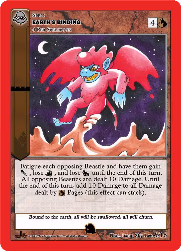 Earth's Binding (6/16), Nightfall: First Edition Tribal Theme Decks — MetaZoo card price