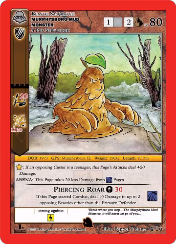 Murphysboro Mud Monster (4/16), Nightfall: First Edition Tribal Theme Decks — MetaZoo card price