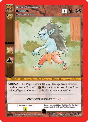 Teihiihan (5/16), Nightfall: First Edition Tribal Theme Decks — MetaZoo card price