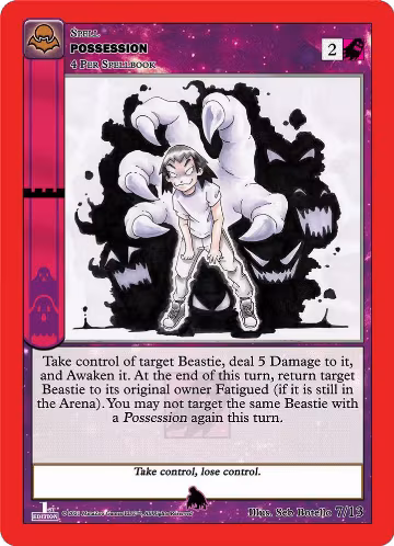 Possession (7/13), Nightfall: First Edition Tribal Theme Decks — MetaZoo card price