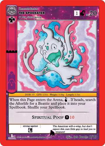 The Spookster (5/13), Nightfall: First Edition Tribal Theme Decks — MetaZoo card price
