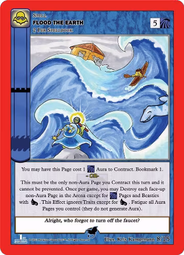 Flood The Earth (8/15) — card price
