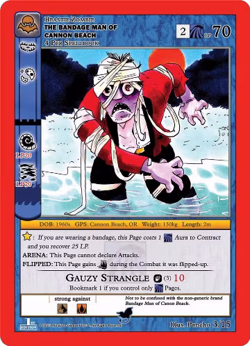 The Bandage Man Of Cannon Beach (3/15), Nightfall: First Edition Tribal Theme Decks — MetaZoo card price