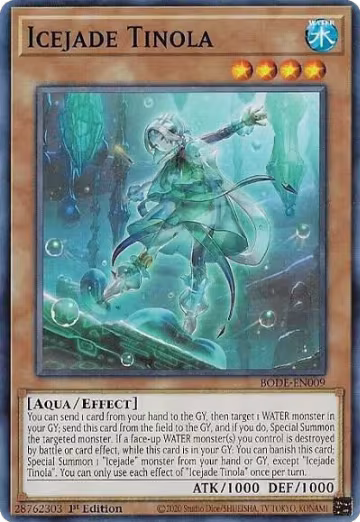 Icejade Tinola (BODE-EN009), Burst of Destiny — Yu-Gi-Oh! card price