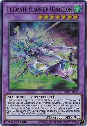 Ultimate Flagship Ursatron (BODE-EN040), Burst of Destiny — Yu-Gi-Oh! card price