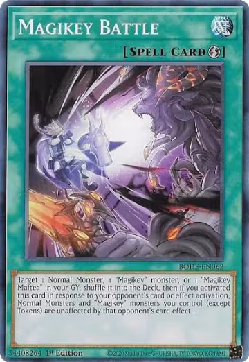 Magikey Battle (BODE-EN062), Burst of Destiny — Yu-Gi-Oh! card price