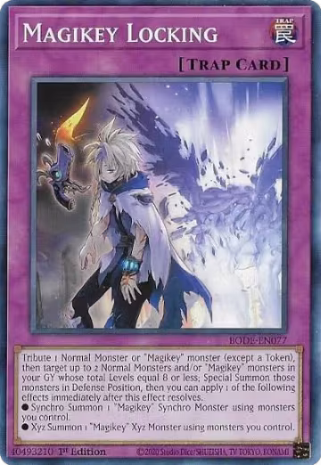 Magikey Locking (BODE-EN077), Burst of Destiny — Yu-Gi-Oh! card price