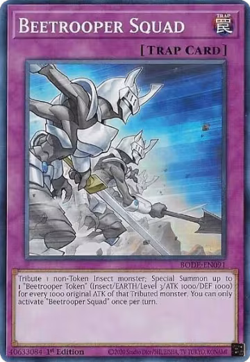 Beetrooper Squad (BODE-EN091), Burst of Destiny — Yu-Gi-Oh! card price