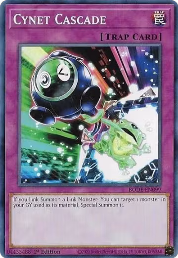 Cynet Cascade (BODE-EN099), Burst of Destiny — Yu-Gi-Oh! card price