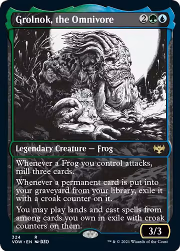 Grolnok, the Omnivore (Showcase) (324), Innistrad: Crimson Vow — Magic card price