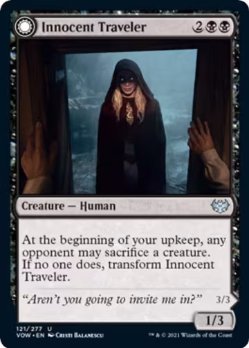 Innocent Traveler (121), Innistrad: Crimson Vow — Magic card price