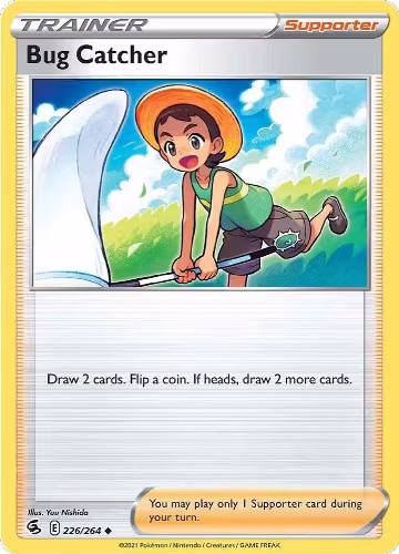 Bug Catcher (226/264), Fusion Strike — Pokémon card price