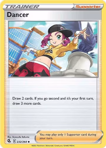 Dancer (232/264), Fusion Strike — Pokémon card price