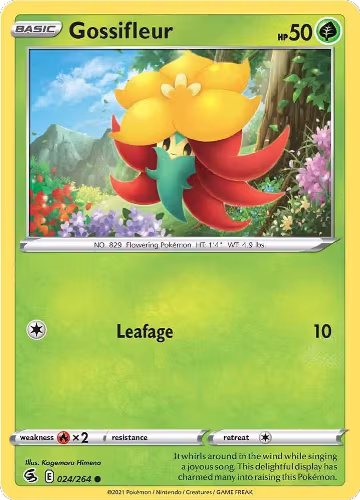 Gossifleur (024/264), Fusion Strike — Pokémon card price