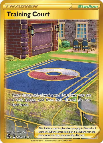 Training Court (Secret) (282/264), Fusion Strike — Pokémon card price