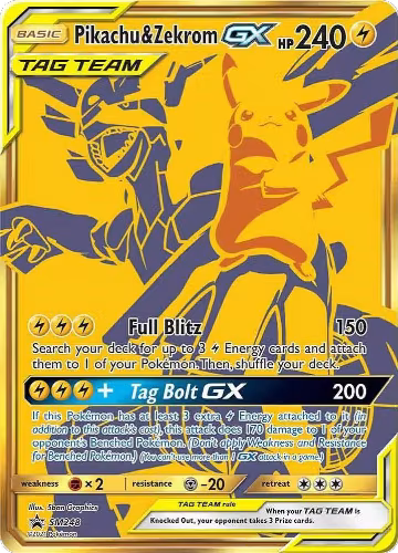 Pikachu & Zekrom GX - SM248 (SM248), SM Promos — Pokémon card price