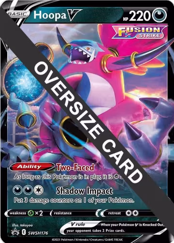 Hoopa V - SWSH176 (SWSH176), Jumbo Cards — Pokémon card price