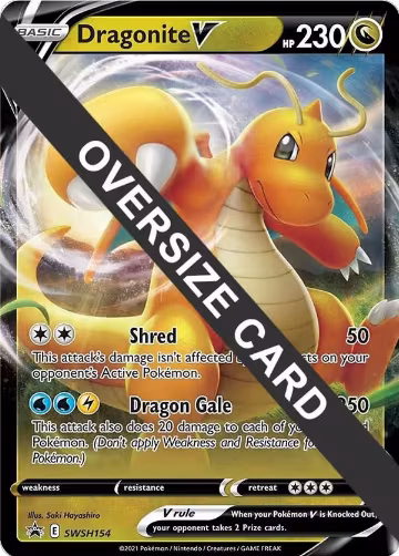 Dragonite V - SWSH154 (SWSH154), Jumbo Cards — Pokémon card price