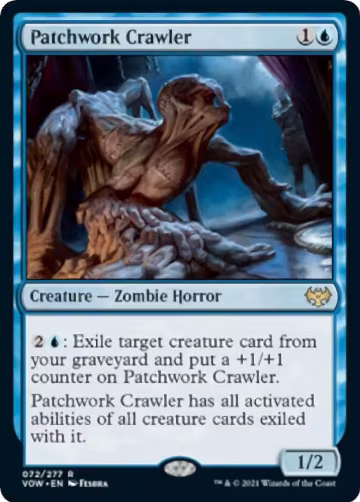 Patchwork Crawler (72), Innistrad: Crimson Vow — Magic card price