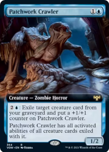 Patchwork Crawler (Extended Art) (364), Innistrad: Crimson Vow — Magic card price