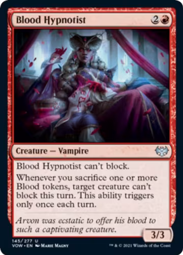 Blood Hypnotist (145), Innistrad: Crimson Vow — Magic card price