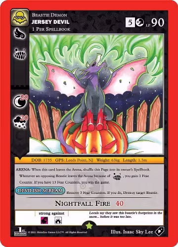 Jersey Devil, Miscellaneous Promos — MetaZoo card price