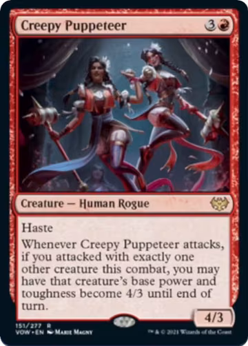 Creepy Puppeteer (151), Innistrad: Crimson Vow — Magic card price
