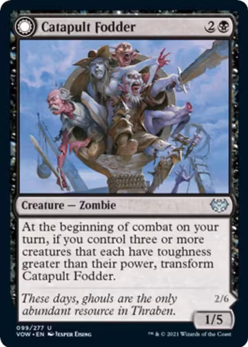 Catapult Fodder (99), Innistrad: Crimson Vow — Magic card price