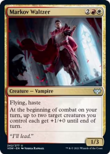 Markov Waltzer (242), Innistrad: Crimson Vow — Magic card price