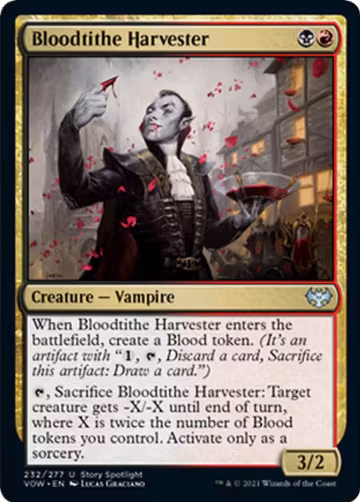 Bloodtithe Harvester (232), Innistrad: Crimson Vow — Magic card price