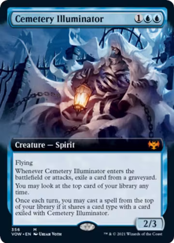 Cemetery Illuminator (Extended Art) (356), Innistrad: Crimson Vow — Magic card price