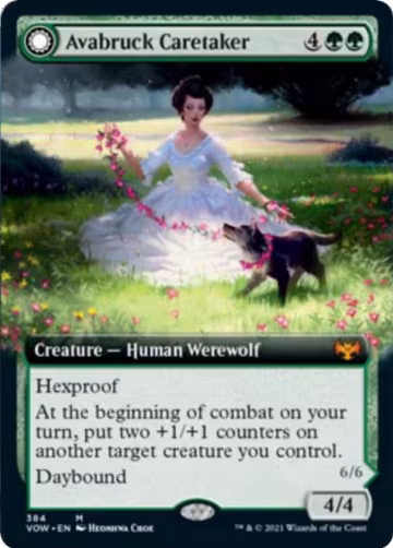 Avabruck Caretaker (Extended Art) (384), Innistrad: Crimson Vow — Magic card price