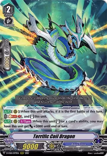 Terrific Coil Dragon (D-VS01/077EN), D-VS01: V Clan Collection Vol.1 — Vanguard card price