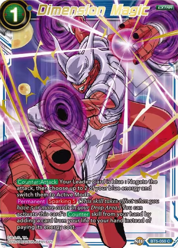 Dimension Magic (Gold Stamped) (BT5-050), Mythic Booster — DB Super card price