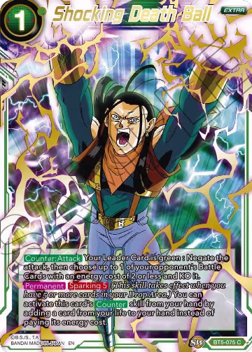 Shocking Death Ball (Gold Stamped) (BT5-075), Mythic Booster — DB Super card price