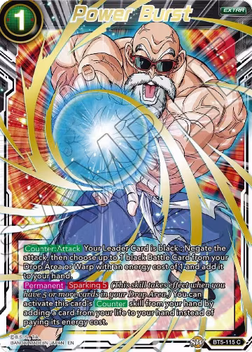 Power Burst (Gold Stamped) (BT5-115), Mythic Booster — DB Super card price