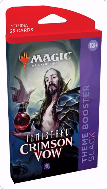 Innistrad: Crimson Vow - Theme Booster [Black], Innistrad: Crimson Vow — Magic sealed product price