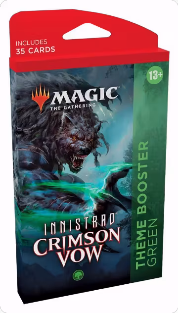 Innistrad: Crimson Vow - Theme Booster [Green], Innistrad: Crimson Vow — Magic sealed product price